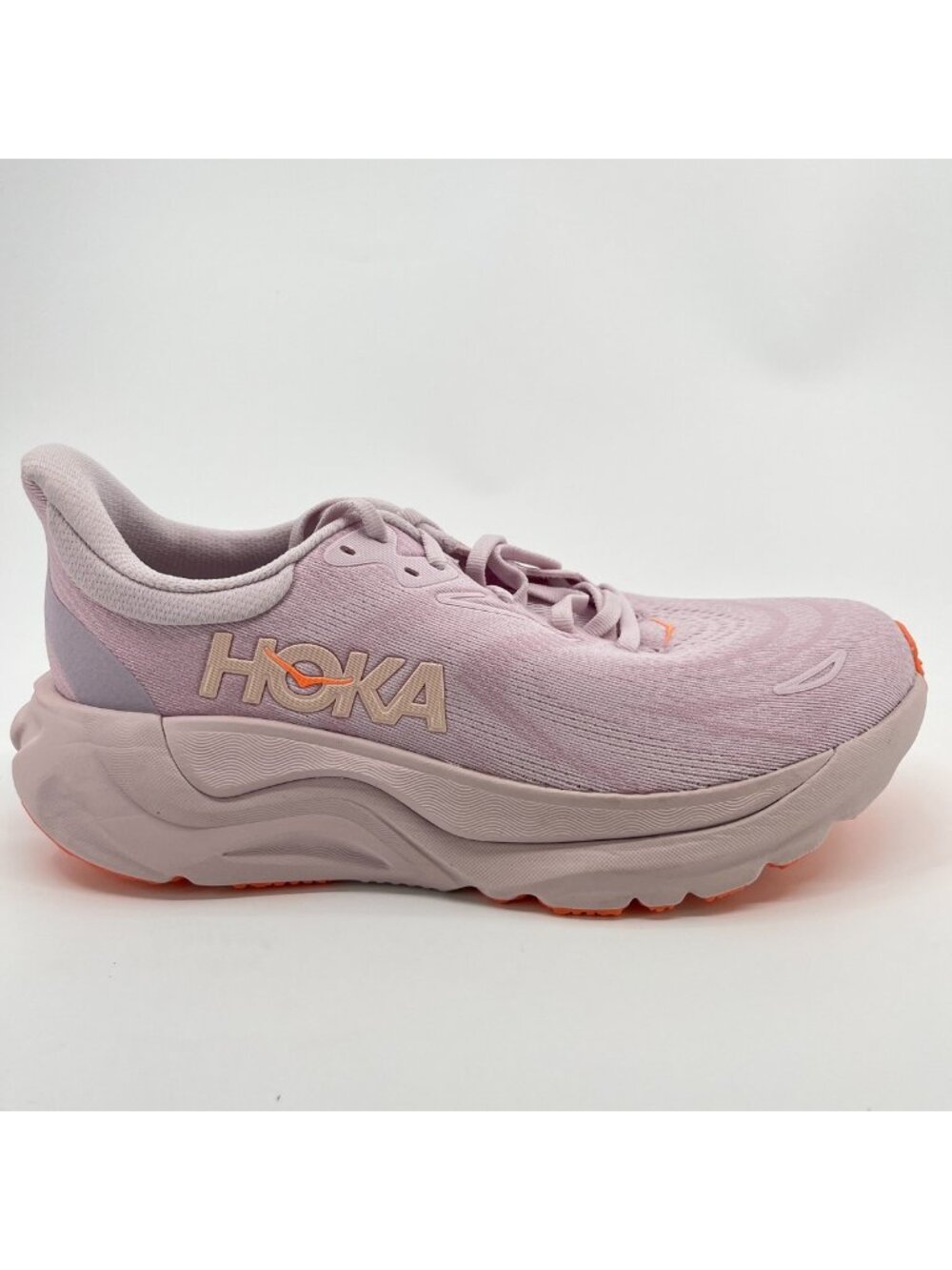 Hoka One One Arahi 8 Womens Size 8.5 Lilac Cream Athletic Running Shoes Sneakers